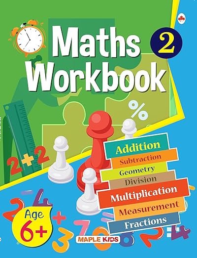 Mental Maths - Mathematics Activity Book 2 for class 2+, Age 6+ Years